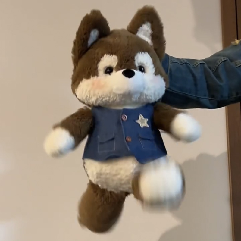 正版森林跑跑小兔抱枕会跑步的小熊玩偶毛绒玩具公仔女生生日礼物