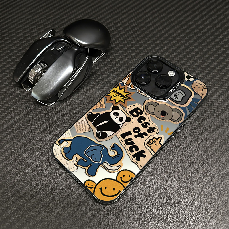 动物园适用苹果16promax手机壳iphone15/14promax磨砂13/12/11套