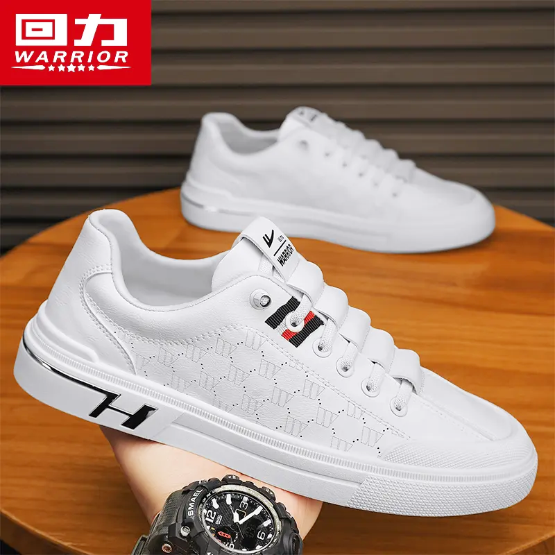 回力男鞋小白鞋男平底板鞋秋冬新款潮流百搭软底轻便一脚蹬运动鞋