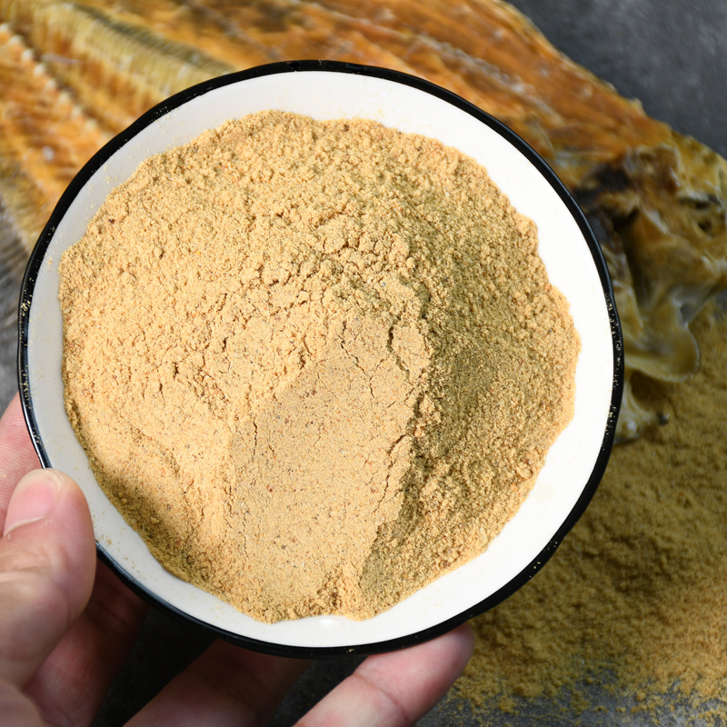 翅脯粉大地鱼粉潮汕特产砂锅粥调味料正宗铁脯粉餐饮饺子云吞汤底