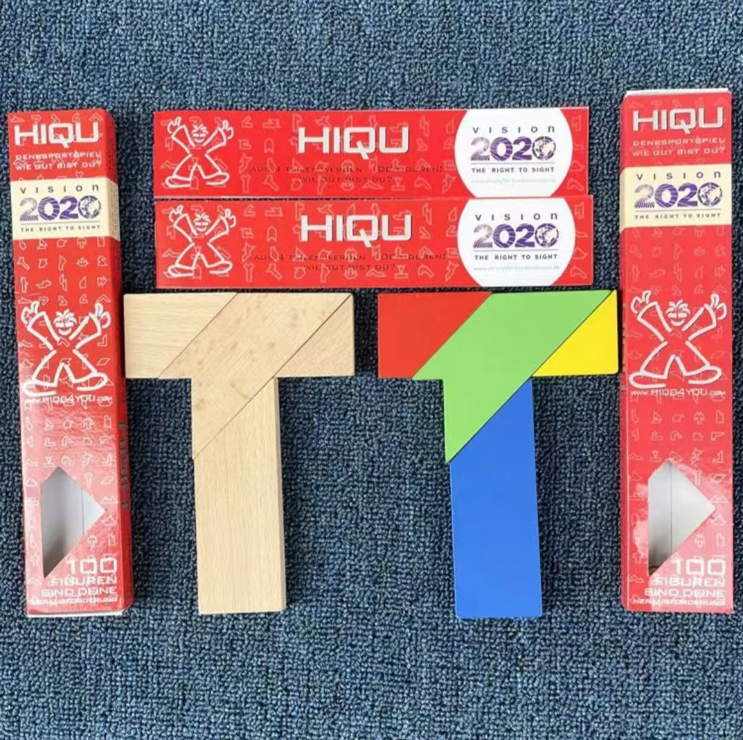 高品质益智玩具T字之谜（可拼100图形题）智力开发烧脑百变拼图