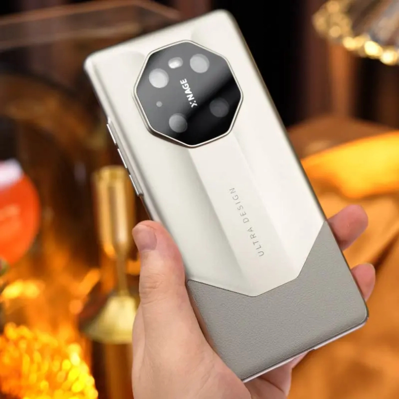 适用华为mate40/E/Pro/EPro/RS高档纳帕皮拼色手机壳秒变保时捷