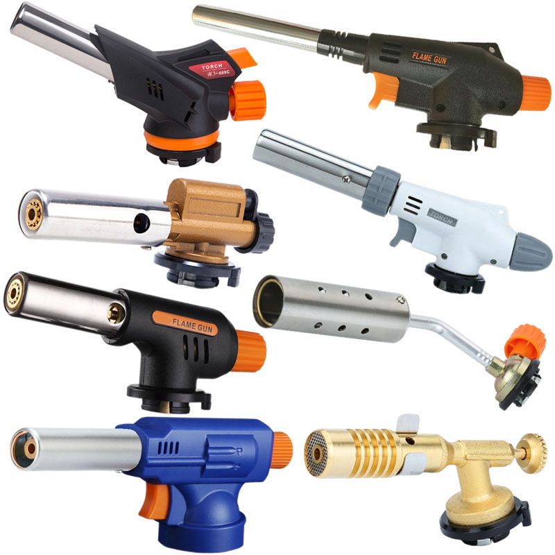 卡式喷火枪便携式喷火器高温焊枪家用烘焙烧猪毛喷火枪户外点火器