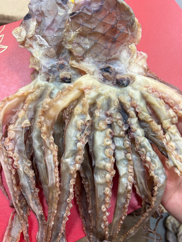 海味章鱼干碣石本港自家纯太阳晒潮汕美食之味