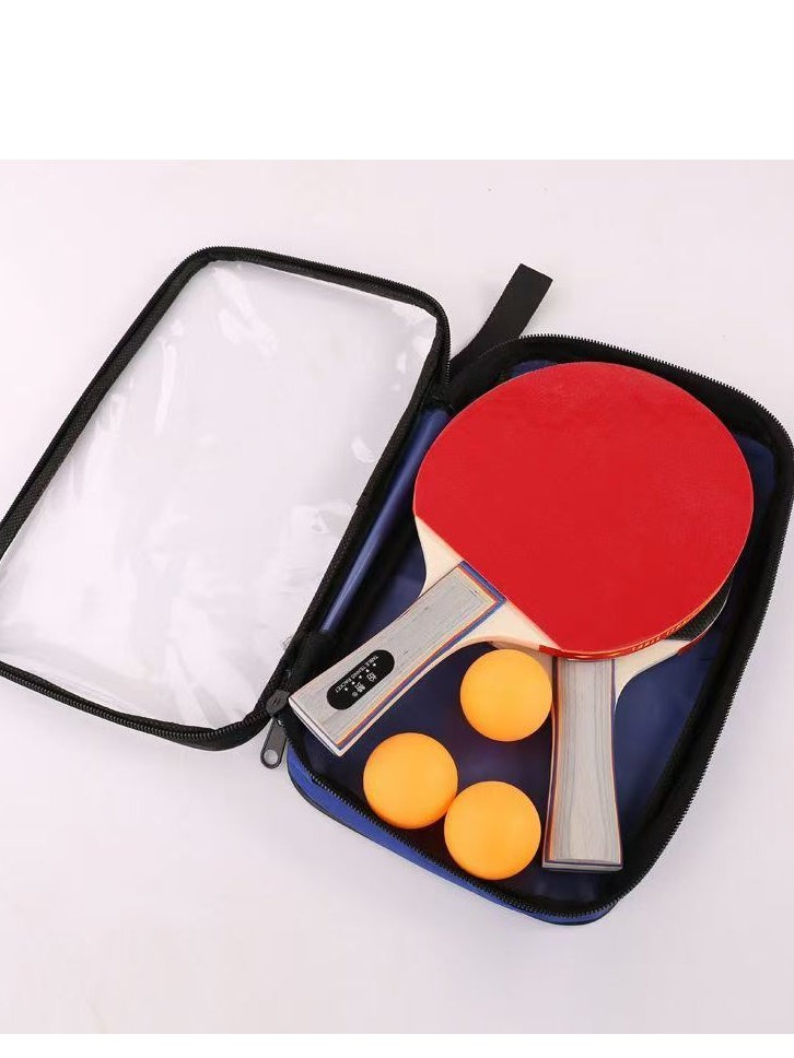 正品乒乓球拍2只装成品拍双拍初学训练中小学生成人比赛横拍直拍