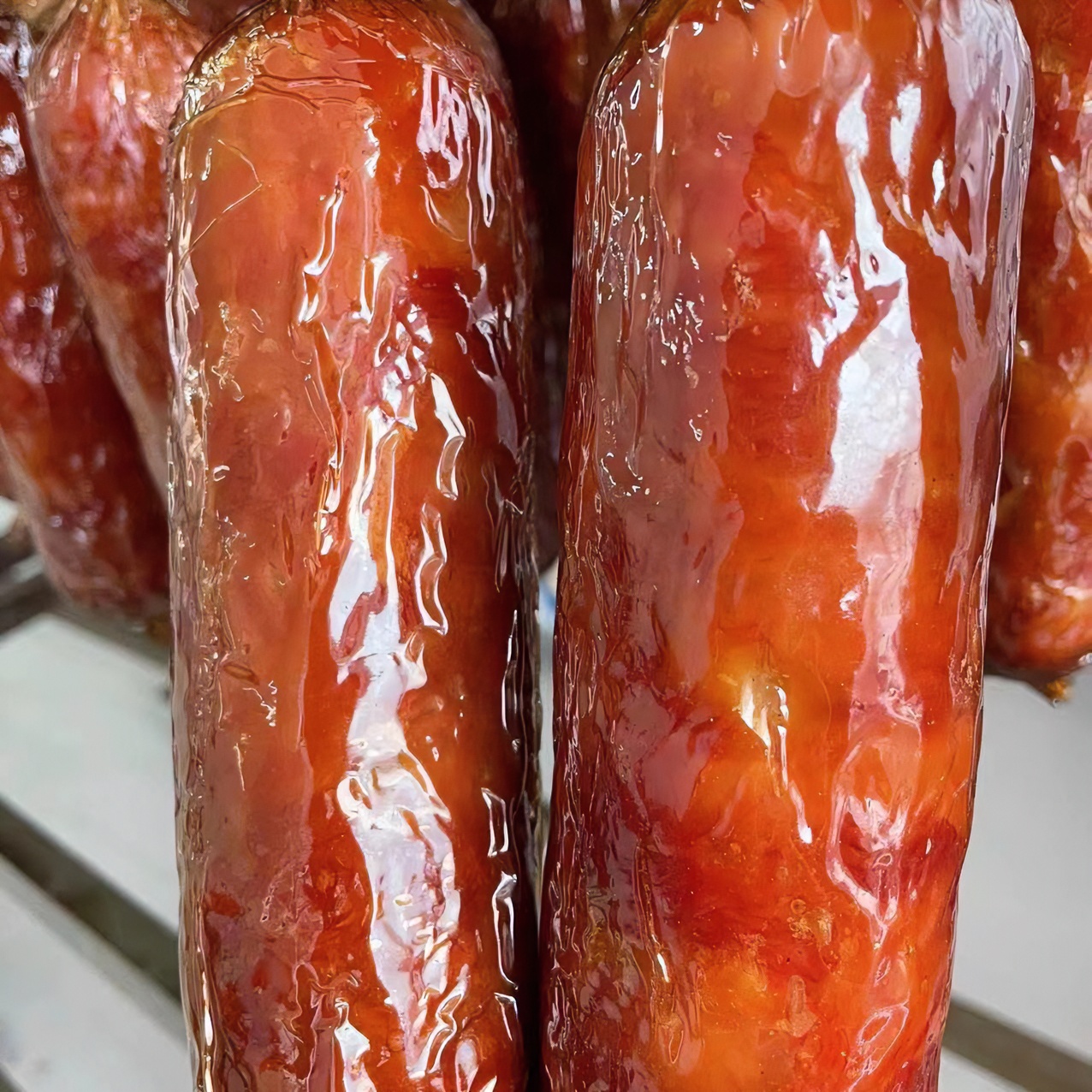 W胶东山东青岛老火腿 果木熏烤3根300克猪腱子肉老式火腿