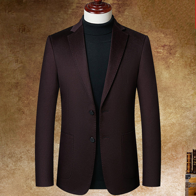 MORNYMOSS/默尼密司休闲西服男士春秋季中青年高档潮流西装外套