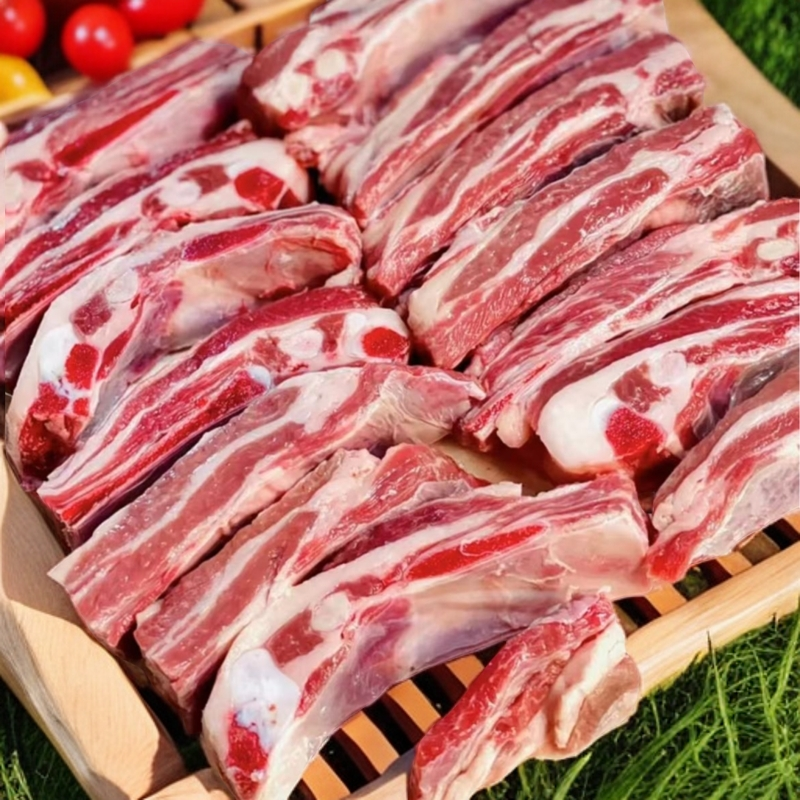 带骨手扒羊肉4斤5斤清真冷冻1岁羊 手把羊排肋排原切烤羊排清炖