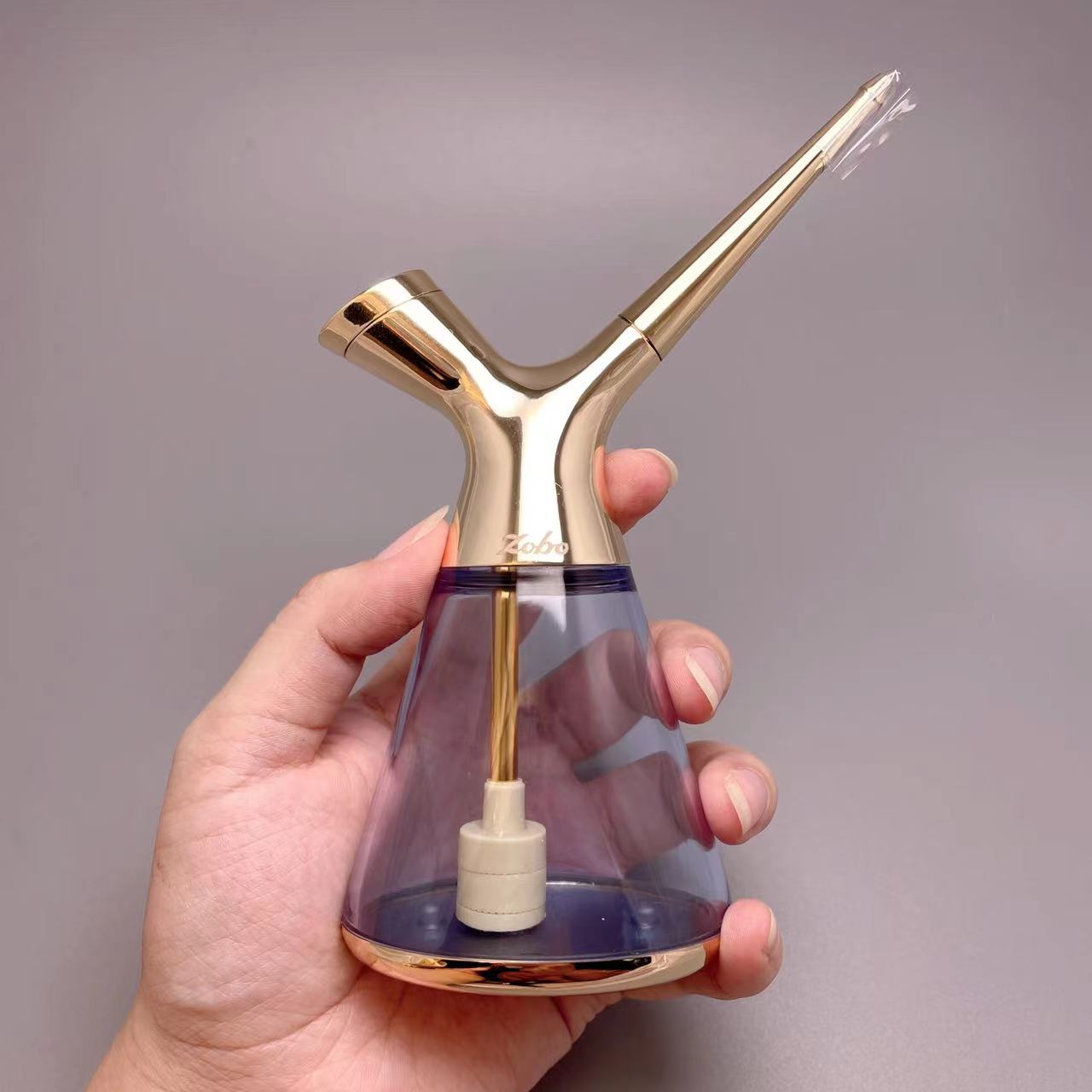 Zobo/正牌正品烟壶(粗中细)四用焦油过滤器男士烟斗旱烟锅烟具