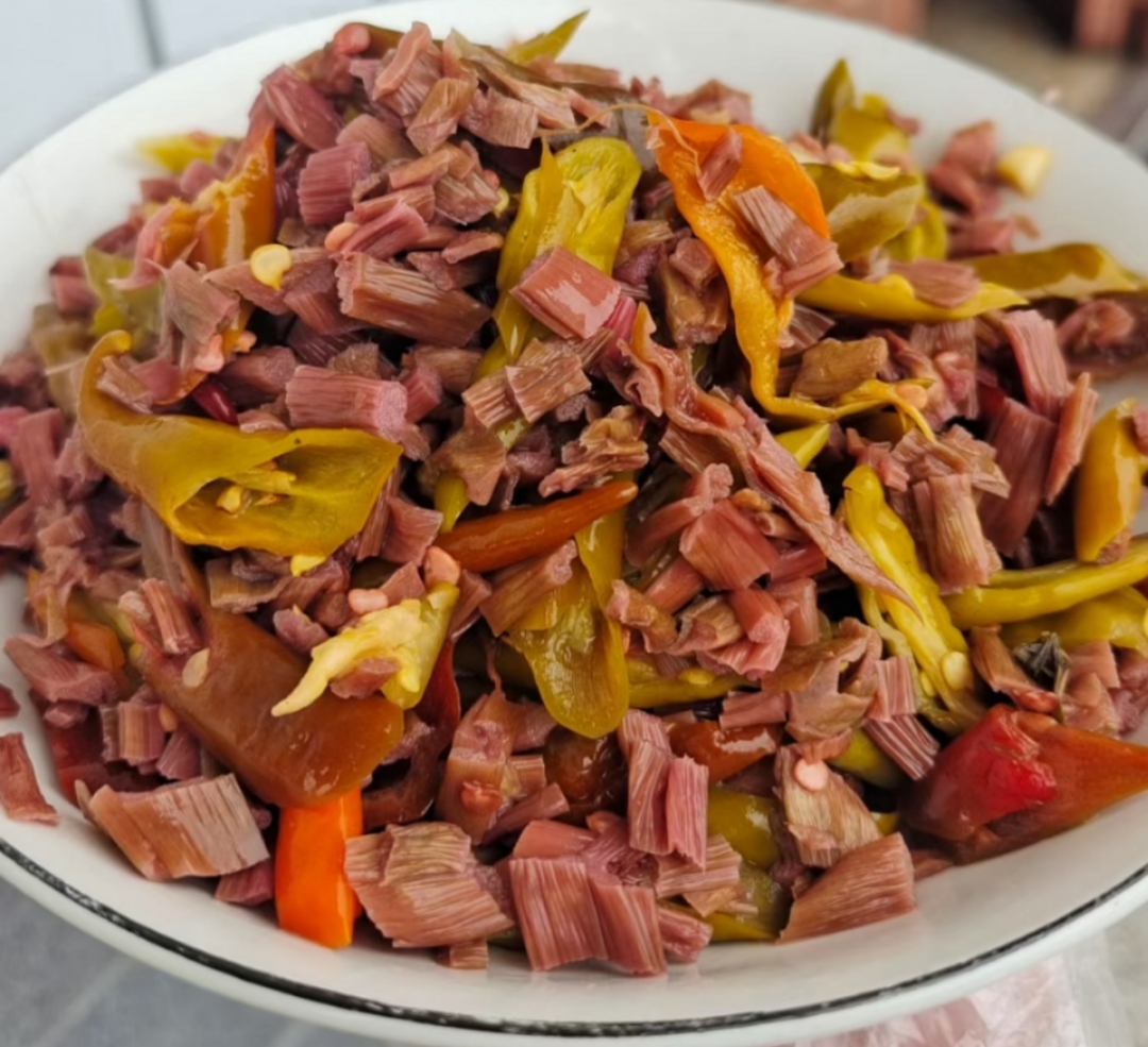 老坛辣辣芋头杆——两袋500克