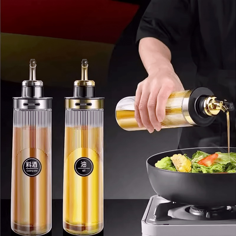 德国油壶厨房家用酱油醋调料瓶醋瓶壶玻璃油瓶酱油瓶香油瓶油罐壶