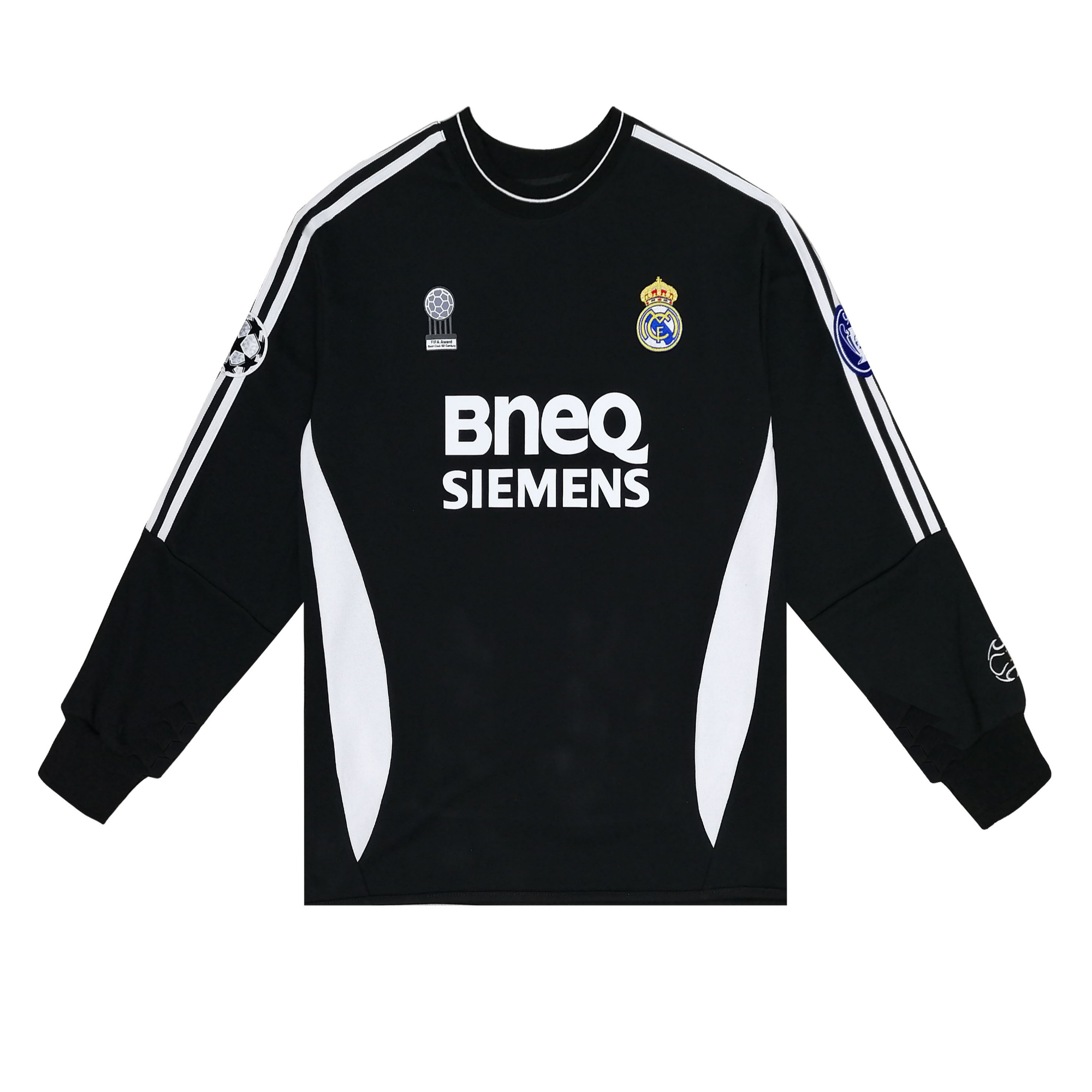 0607赛季皇马球衣C罗 贝克汉姆 大罗 齐达内 劳尔 长袖350克卫衣