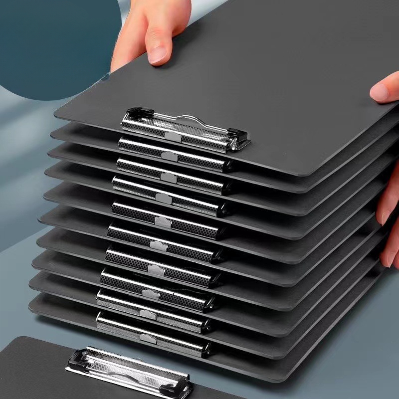 A4板夹塑料垫板A5写字资料文件夹板A6票据点菜夹发票夹简约多功能