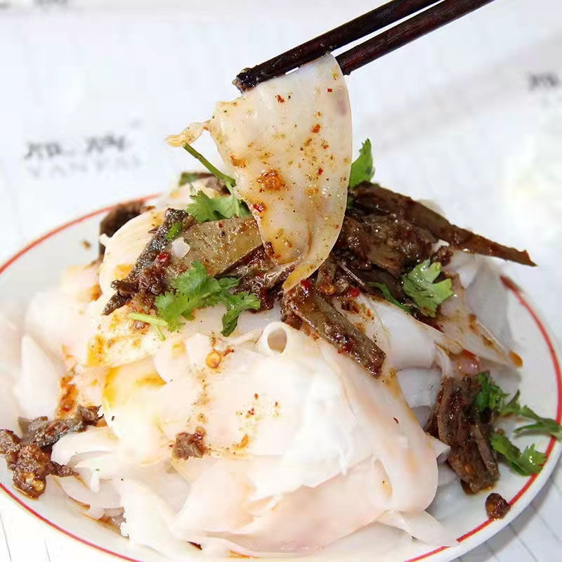 陕北镇川麻辣肝子碗托碗托5碗真空独立包装带调料常温陕北特产