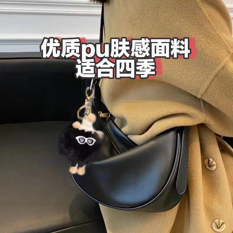 高质感小众包包女包2025上班新款洋气单肩斜挎包百搭专用斜挎包女