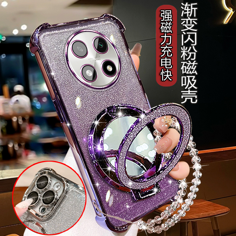 适用oppoa2pro手机壳带支架PJG110曲屏0PP0镜头全包OPPOA2POR防摔