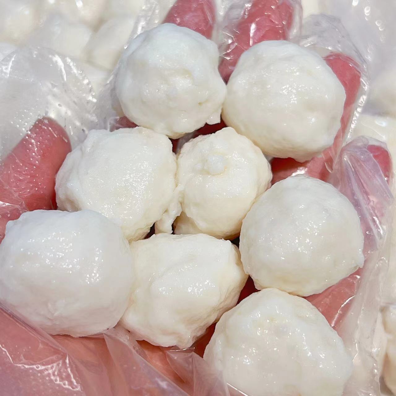 牧渔人家潮汕特产手打墨鱼丸500g