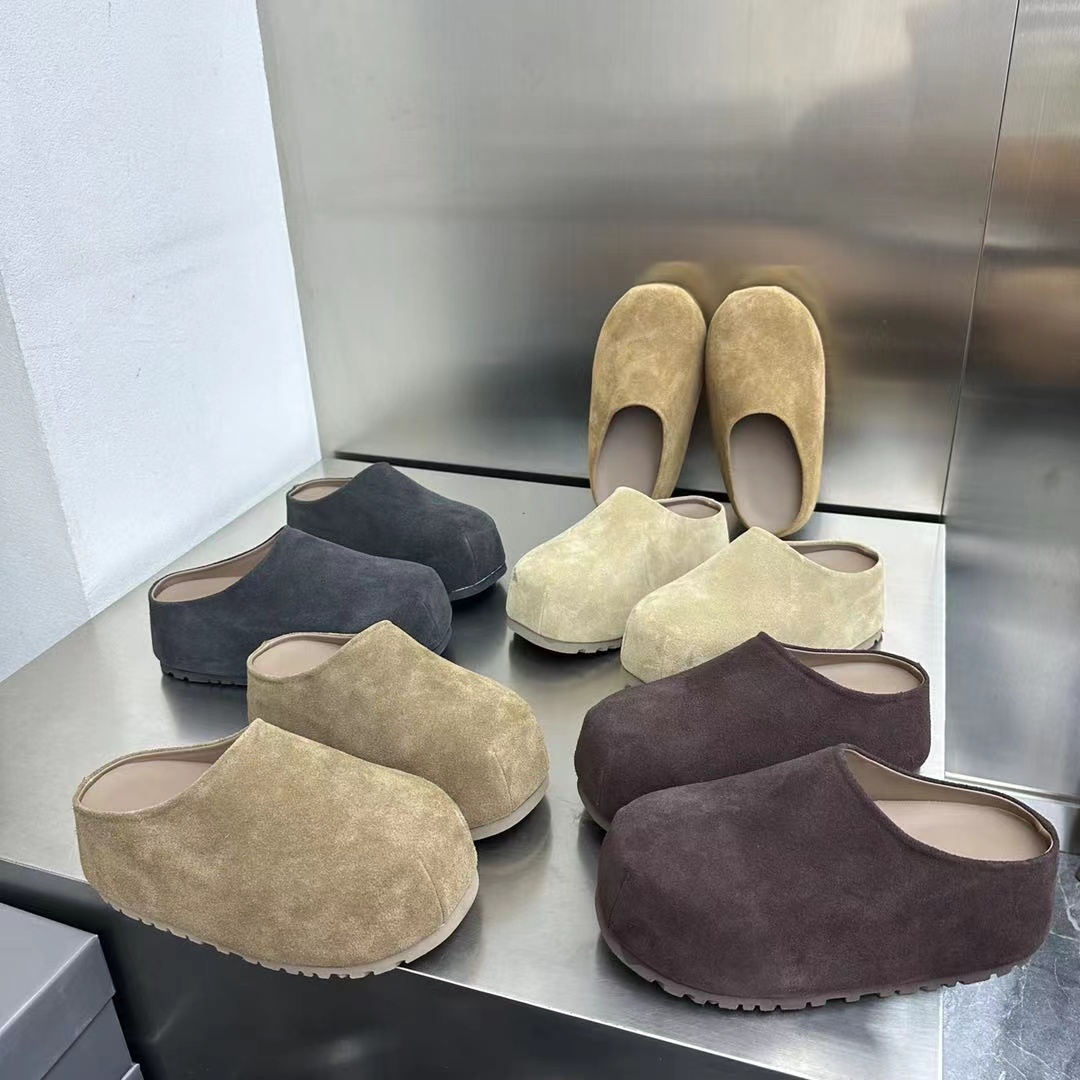 唐小肉潮搭半拖极简设计包头增高鞋底舒适明星同款百搭鞋子699-1