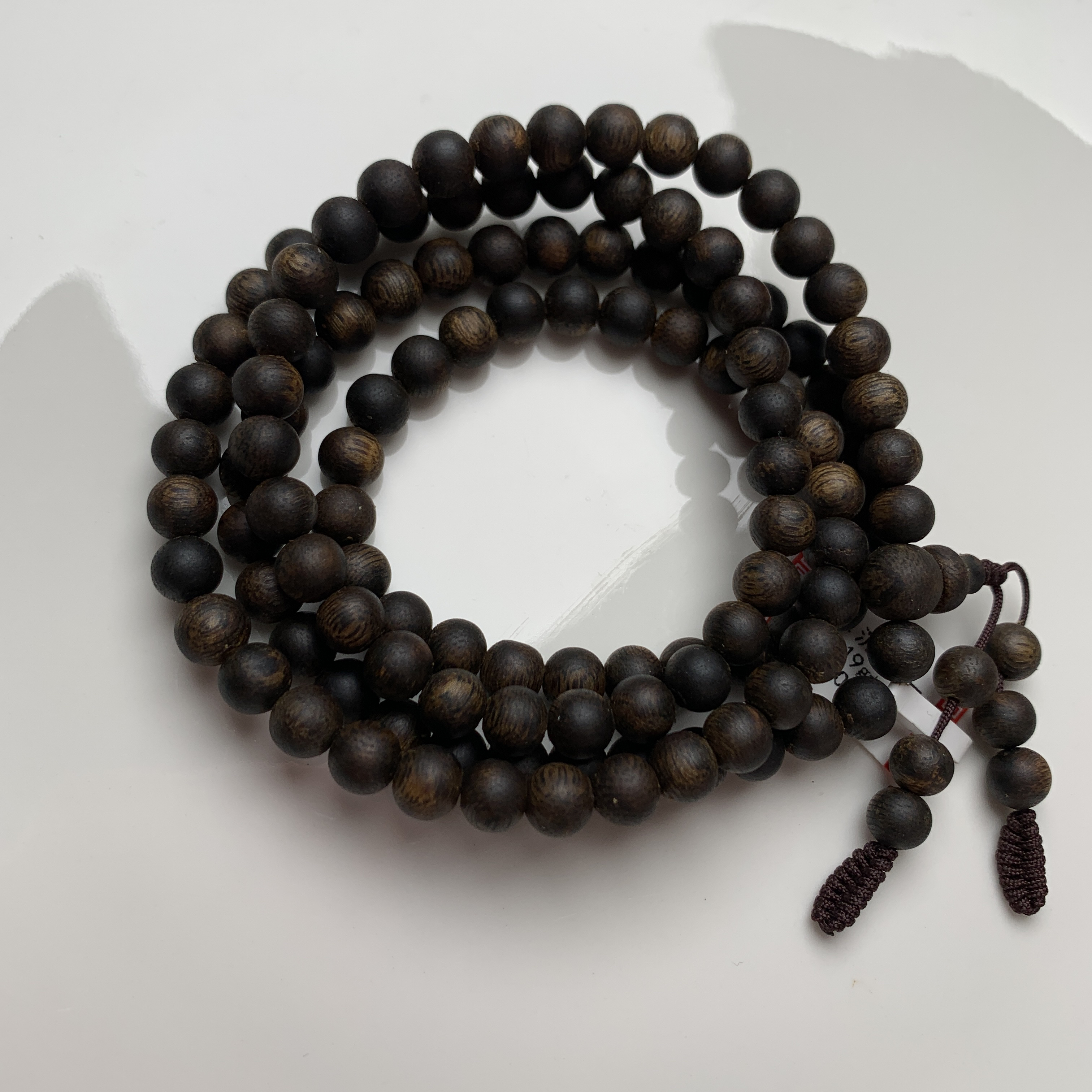 沉香6mm毕业款沉水奇楠沉香手链多圈圆珠沉香手串原汁原味2688