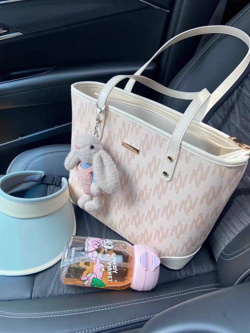 小众韩系托特包质感包包女新款大容量学生上课手提包单肩通勤包