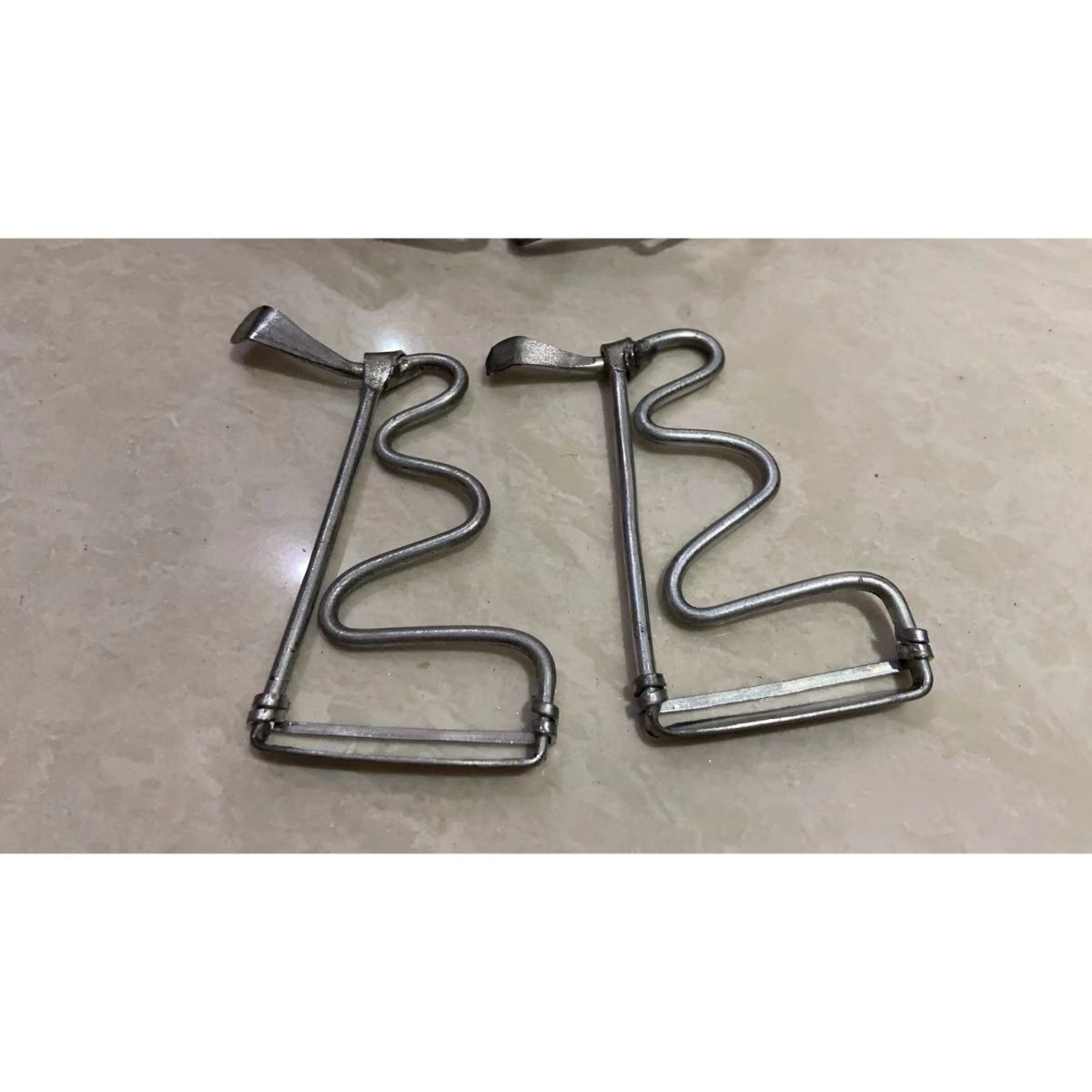 恩施老式铁商用迷你洋芋加宽加长刮刮削皮刀土豆专用去皮（波浪形）