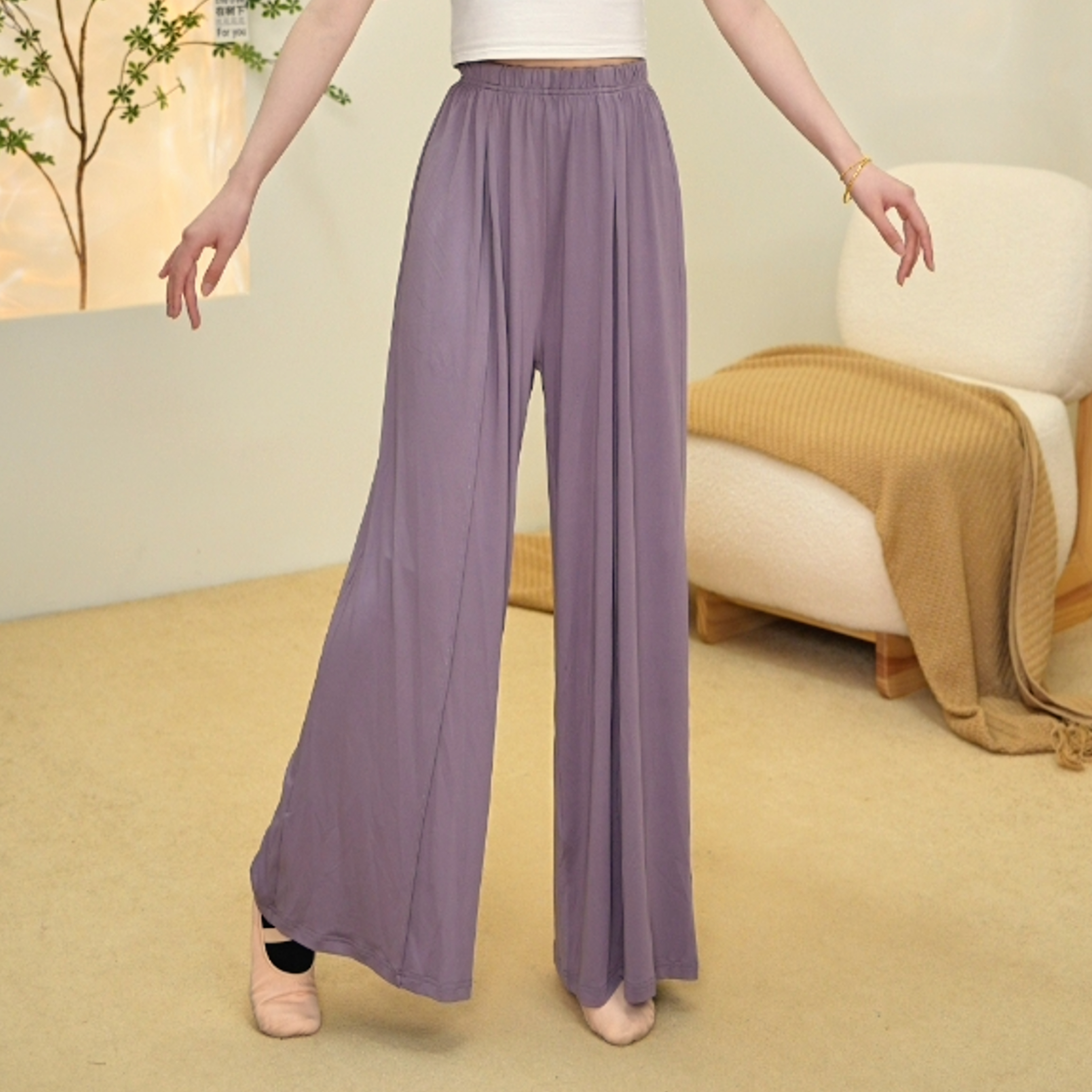【达人专属】012裤中国舞蹈练功服女练功裤阔腿裤现代舞古典舞裤