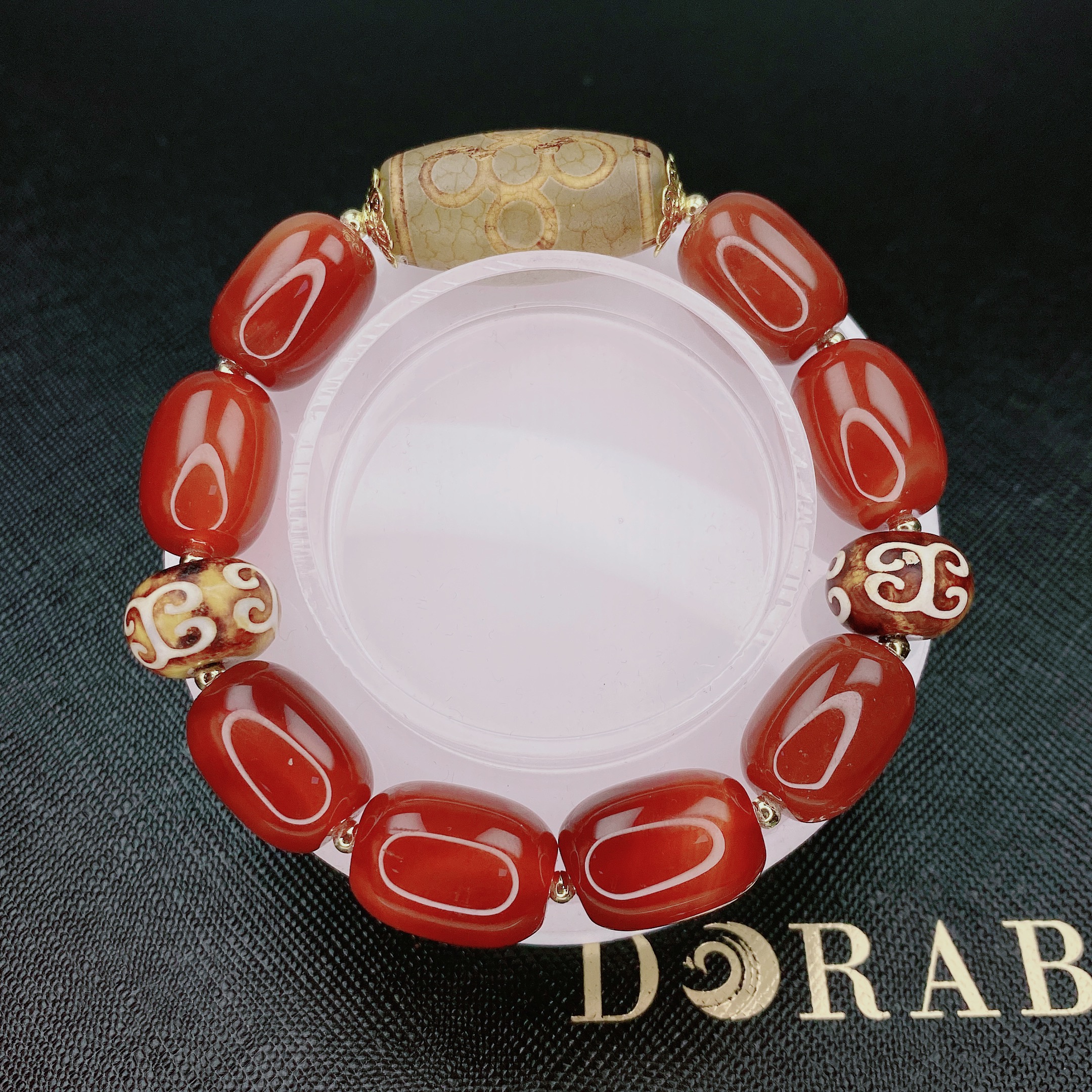 新款玛瑙手串玛瑙米珠手串玛瑙玉石手串男女款【多样性发货】G100