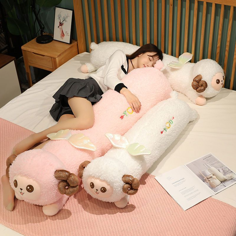 可爱小羊公仔睡觉抱枕毛绒玩具布娃娃超大玩偶生日礼物女孩床上