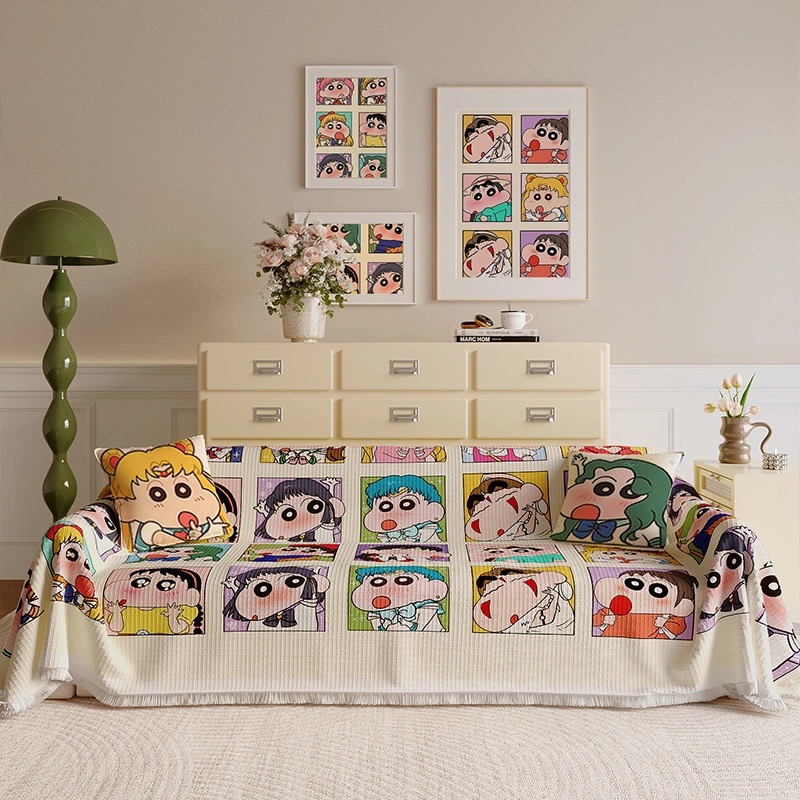 沙发垫网红可爱卧室简约防滑少女心单人全盖网红可爱卧室简约防滑