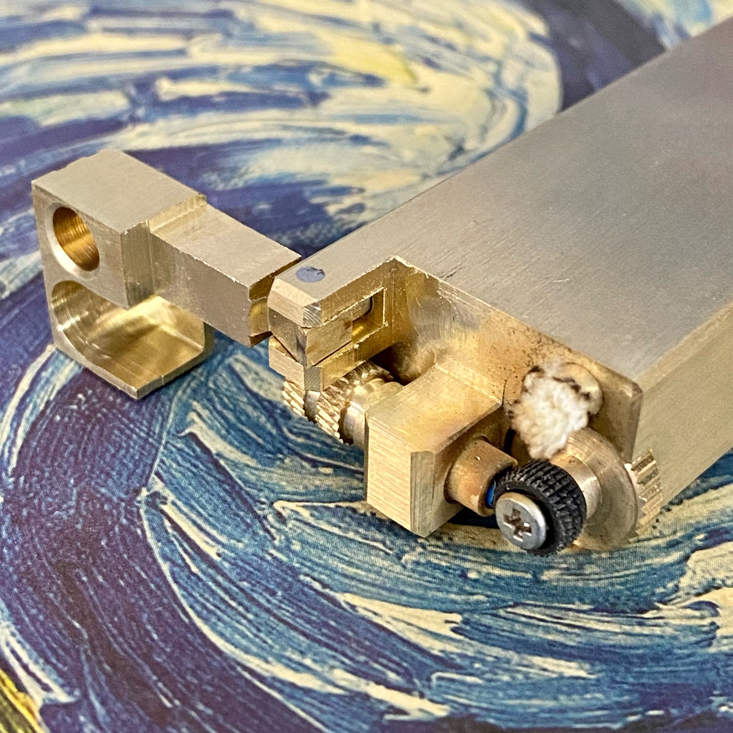 战壕手工煤油打火机莫邪黄铜异形气质小众男士礼