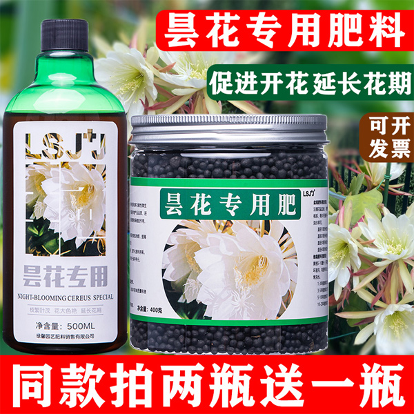 昙花专用肥肥料绿叶营养液促开花结果有机肥营养液家庭四季缓释肥