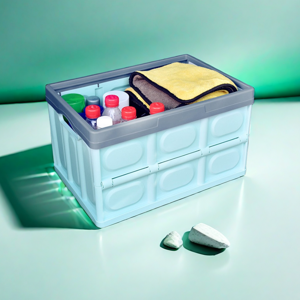 汽车大容量折叠储物箱家用多功能收纳箱车内尾箱整理箱书本收纳盒