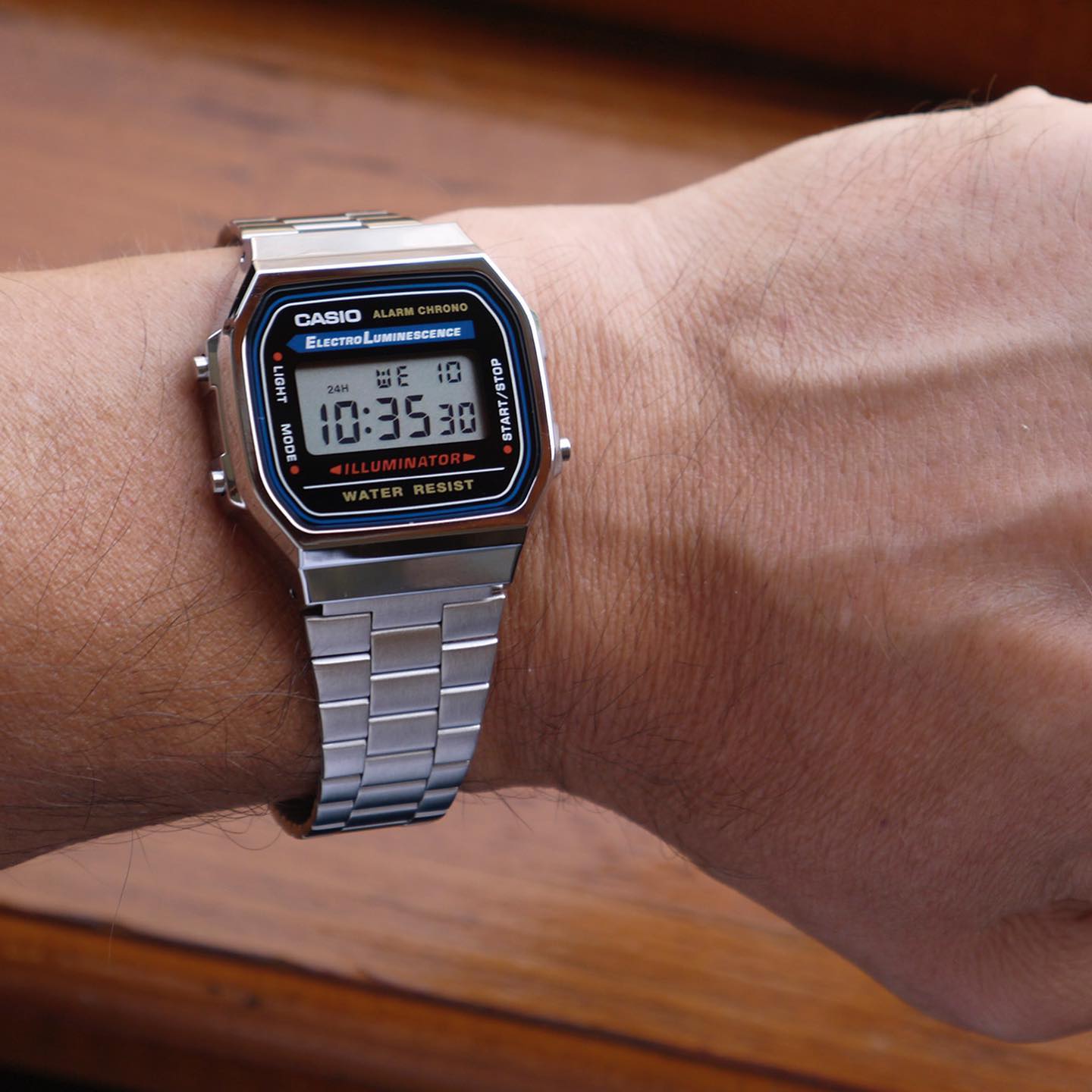 未拆封 Casio/卡西欧 经典复古潮流小方块手表百搭时尚A168WA-1W