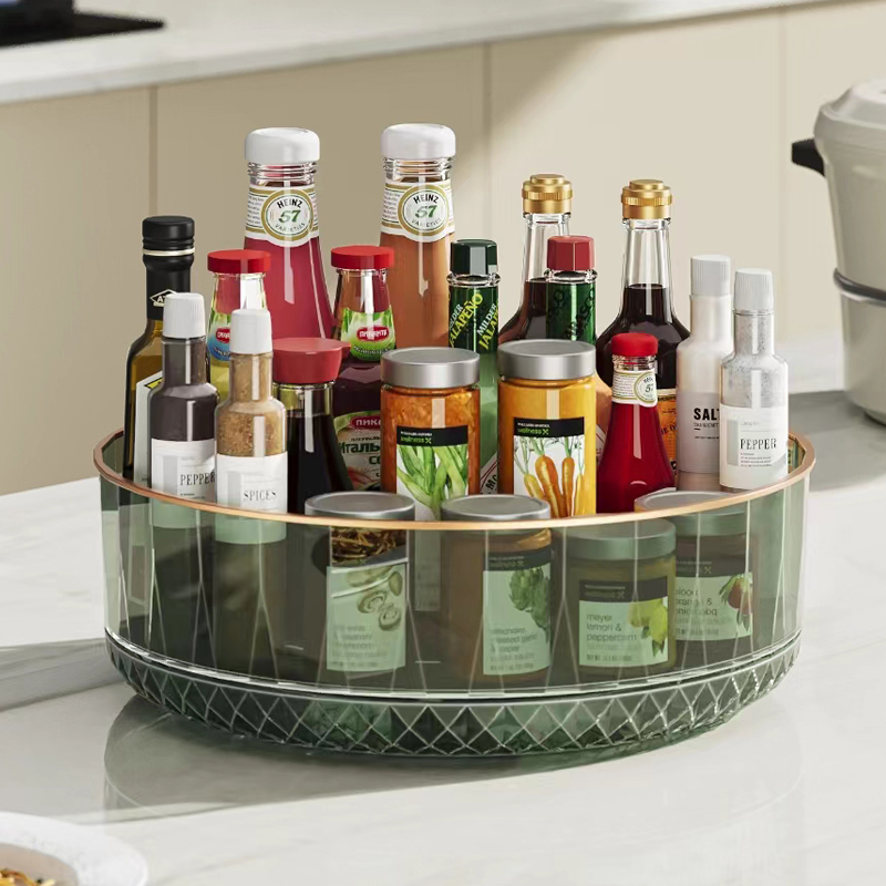 厨房调料置物架调味料架子旋转收纳神器家用用品用具大全实用三角