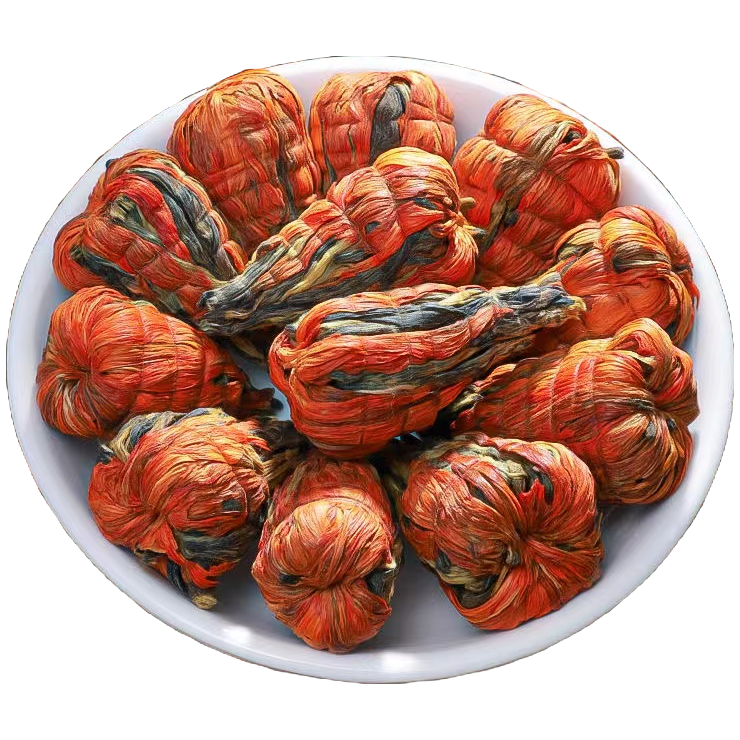 云南凤庆滇红百合宝塔红茶蜜香型花香金丝滇红茶滇红宝塔10颗袋装