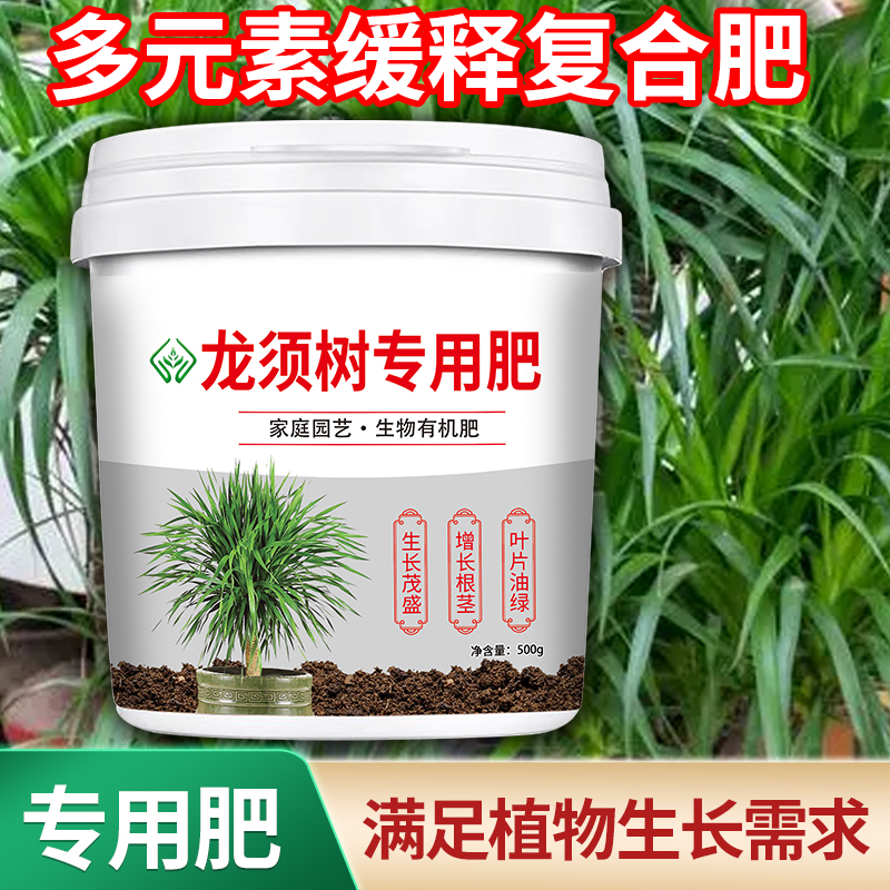 【龙血树专用肥】龙须树肥料盆景绿植富贵竹平安树通用颗粒缓释肥料