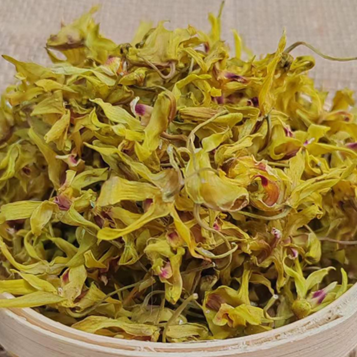 正品铁皮石斛花50克铁皮枫斗干条百合新鲜石斛花 小月专属