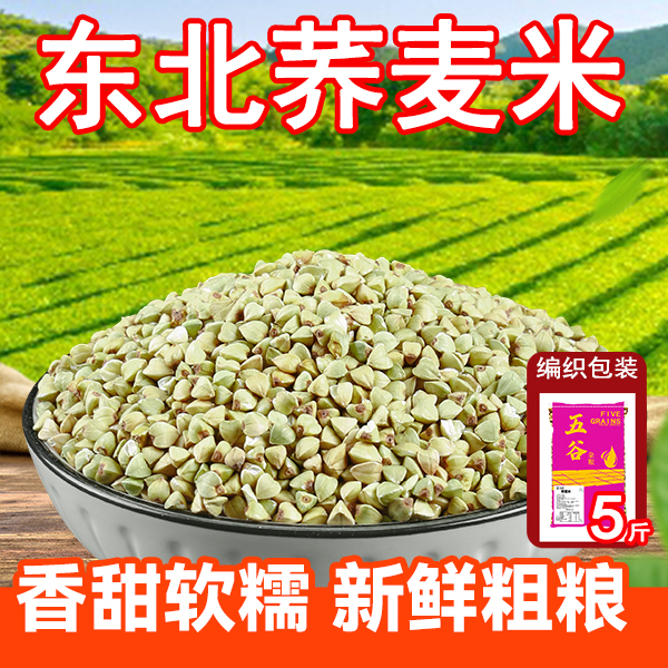 东北农家新货荞麦米粒三角麦荞麦米五谷杂粮熬粥