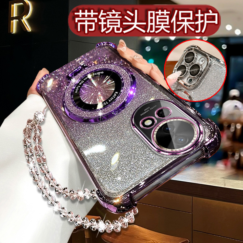 适用华为nova13手机壳女款nowa高级NOVA轻奢nvo13镜头全包BLKAL80