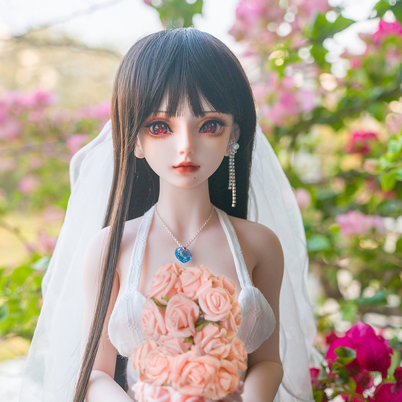 幻春人偶香波软体BJD硅胶人型定制妆容魔族3分60cm娃娃mrl