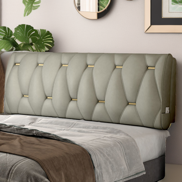 【polyfung】床头靠垫大靠背手工床头板软包罩双人榻榻米无床头免洗