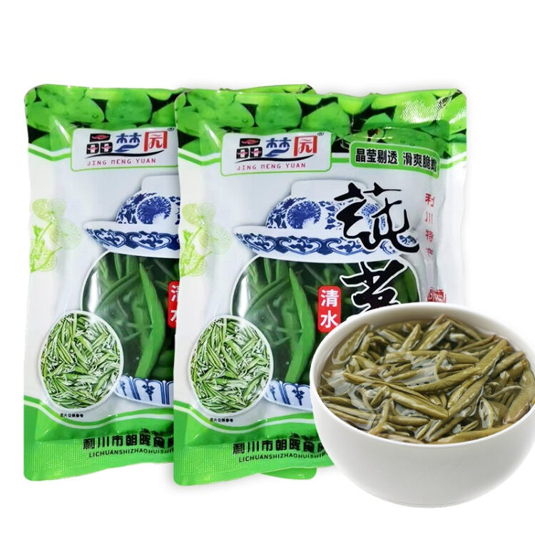 清水莼菜湖北恩施特产水中贵族蔬菜鲜美酸辣开胃凉拌煮汤蔬菜500g