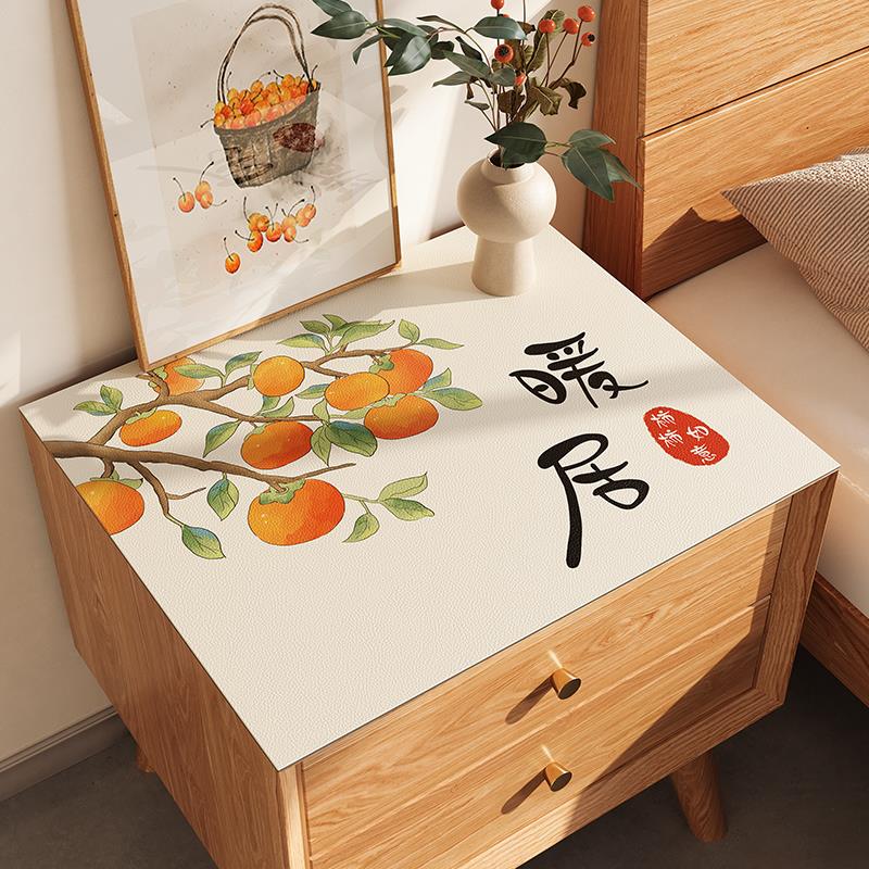 床头柜垫硅藻泥吸水防滑垫冰箱洗衣机防尘盖布电视柜茶几桌布耐脏