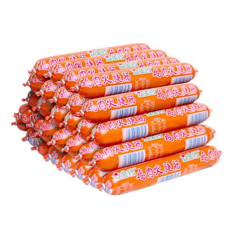 金锣鸡肉火腿肠60g新鲜烧烤营养食用便捷美味健康腌制灌制鲜香