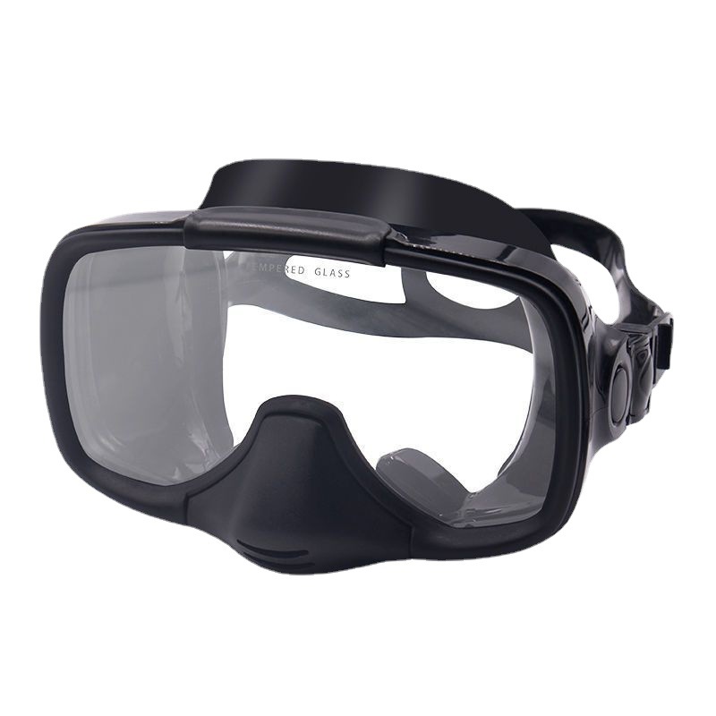 专业潜水镜近视装备眼镜游泳潜水浮潜面罩带出气口硅胶潜水眼镜