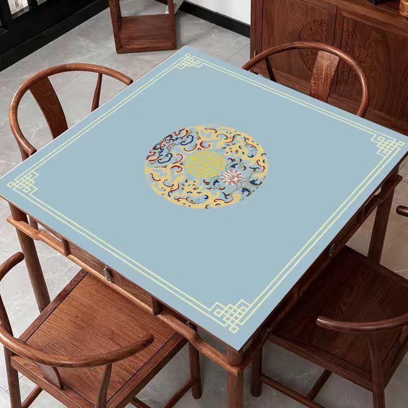 麻将防滑桌垫棋牌室隔音正方形扑克牌九垫防噪音耐磨牌桌垫可水洗