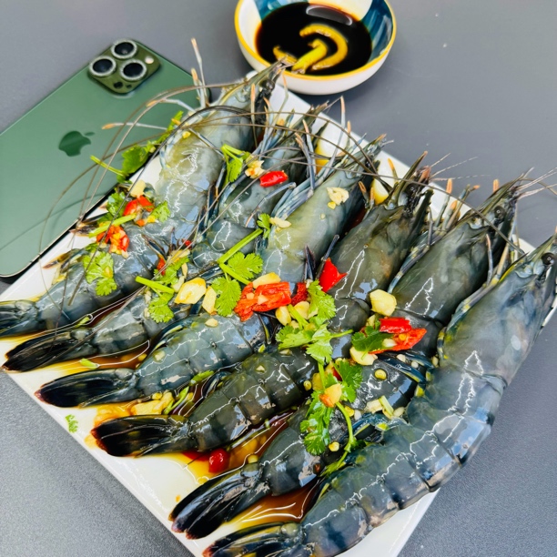 (小由生鲜)生呛大虎虾虎节虾夹馅虎虾顺丰包邮中秋送礼、中秋佳节