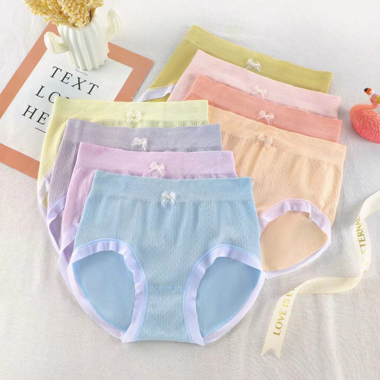 中腰云朵轻职风透气女三角内裤女士日系内裤女生少女