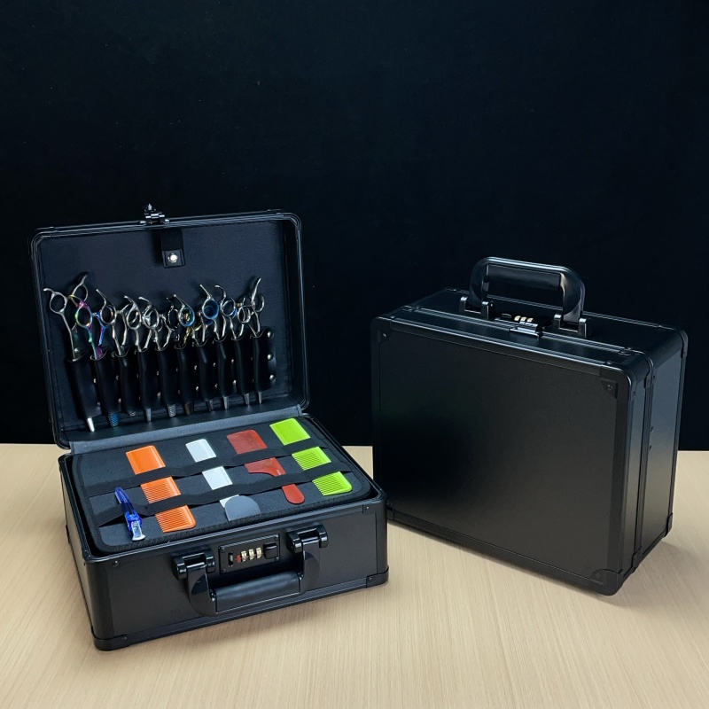 理发店专用美发工具箱油头电推箱发型师专业理发工具箱剪刀箱子