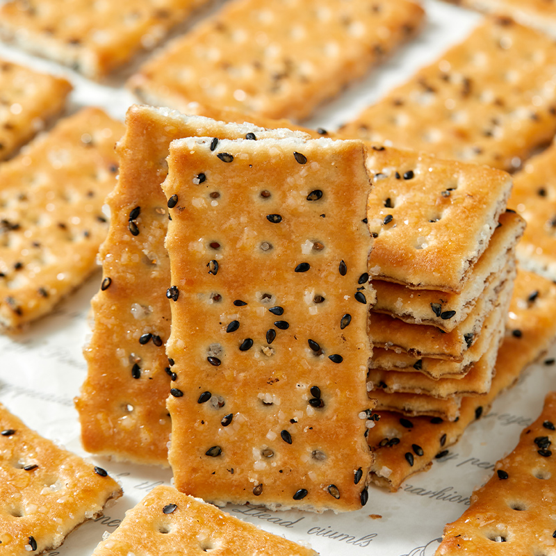 黑芝麻夹心饼干好吃老式怀旧80后90后解馋追剧童年零食单独小包装